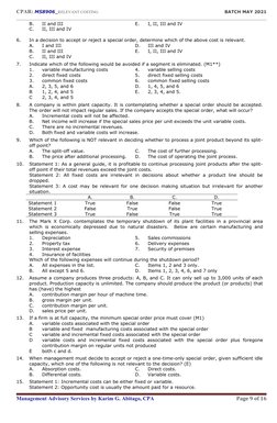 Relevant Costing Concepts and Decisions | PDF | Cost | Management ...