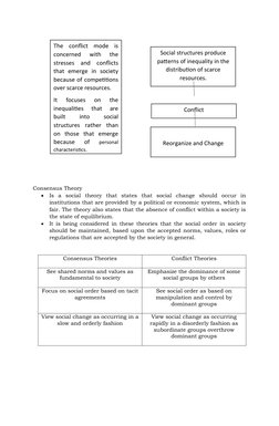 Consensus Theory 

Is  a  social  theory  that  states  that  social  change  should  occur  in
institutions that are provid