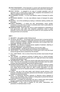 Police Terminology List.pdf Law Enforcement Terminologies Explained | PDF | Arrest | Police