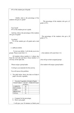 Grade 6 Pie Graph Lesson Plan | PDF | Chart | Volume