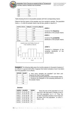 3 | P a g e  M o d u l e  i n  S t a t i s t i c s  a n d  E v a l u a t i o n  i n  E d u c a t i o n  M C B r i ñ o s a