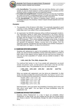 7 | P a g e  M o d u l e  i n  S t a t i s t i c s  a n d  E v a l u a t i o n  i n  E d u c a t i o n  M C B r i ñ o s a