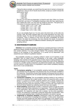 8 | P a g e  M o d u l e  i n  S t a t i s t i c s  a n d  E v a l u a t i o n  i n  E d u c a t i o n  M C B r i ñ o s a