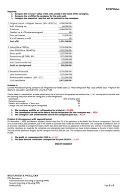 Consignment Payout Statement Consignment Inventory Accounting Guide | PDF | Debits And Credits | Cargo