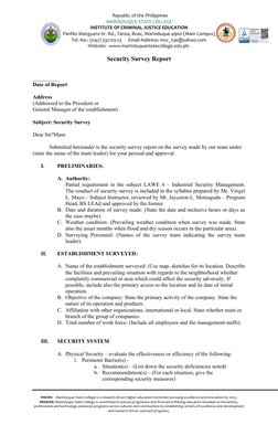 Republic of the Philippines
MARINDUQUE STATE COLLEGE
INSTITUTE OF CRIMINAL JUSTICE EDUCATION
Panfilo Manguera Sr. Rd., Tanza,