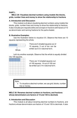 Visualizing Decimals and Fractions | PDF | Numbers | Decimal