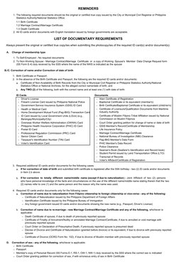 Member Data Change Request Form E-4 | PDF | Annulment | Identity Document
