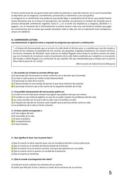 El micro cuento trata de una guerra letal entre todos los planetas y razas del universo, en la cual la humanidad
se dejo llev