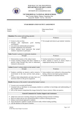 REBUBLIC OF THE PHILIPPINES
DEPARTMENT OF EDUCATION
REGION V
DIVISION OF CAMARINES SUR
VICTOR BERNAL NATIONAL HIGH SCHOOL
San