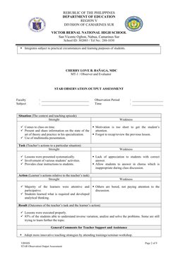REBUBLIC OF THE PHILIPPINES
DEPARTMENT OF EDUCATION
REGION V
DIVISION OF CAMARINES SUR
VICTOR BERNAL NATIONAL HIGH SCHOOL
San