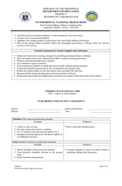 REBUBLIC OF THE PHILIPPINES
DEPARTMENT OF EDUCATION
REGION V
DIVISION OF CAMARINES SUR
VICTOR BERNAL NATIONAL HIGH SCHOOL
San