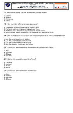 CORPORACIÓN MUNICIPAL DE EDUCACIÓN, SALUD Y ATENCIÓN DE 
MENORES  
Escuela Villa Pedro Aguirre Cerda 2021 
”En PAC… tus s