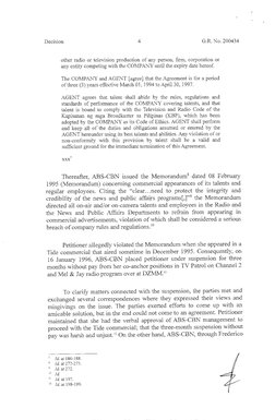 Decision 
4 
G.R. No. 200434 
other radio or television production of any person, firm, corporation or 
any entity competing