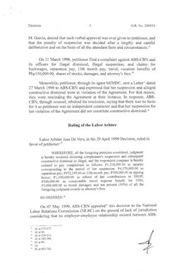 Decision 
5 
G.R. No. 200434 
M. Garcia, denied that such verbal approval was ever given to petitioner, and 
that the penalty