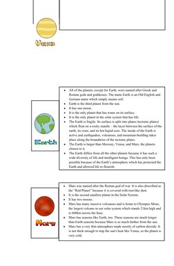 Grade 6 Solar System Lesson Plan | PDF | Planets | Solar System