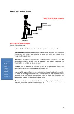 Gráfica No.3: Nivel de análisis 
 
 
 
 
 
NIVEL SUPERIOR DE ANÁLISIS 
 
 
 
 
 
 
 
 
 
 
 
 
 
 
 
 
 
 
 
NIVEL INFERIOR