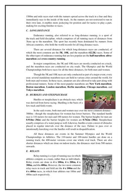 Track and Field Event Rules Overview | PDF | Track And Field | Long ...