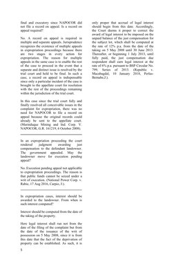 final and executory  since NAPOCOR did
not file a record on appeal. Is a record on
appeal required? 
No.  A  record  on  appe