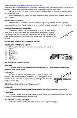 For More Notes Visit https://www.alqalamcoachingcenter.com/ 
Certainly the two situations differ from each other. They differ