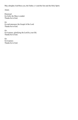 Church Commentator Script Simple Catholic Mass Commentator Script | PDF | God The Father | God In ...
