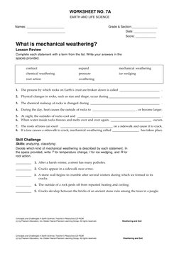 Concepts and Challenges in Earth Science, Teacher’s Resources CD-ROM 
(c) by Pearson Education, Inc./Globe Fearon/Pearson Lea