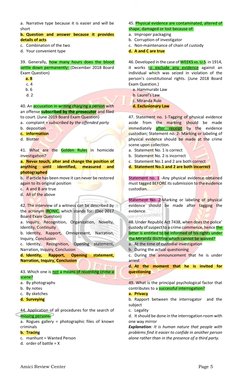 Amici Review Center
Page 5
a. Narrative type because it is easier and will be
short
b. Question and answe