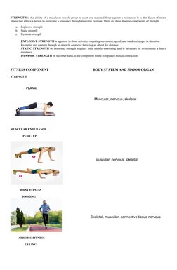 Introduction to Physical Fitness | PDF | Skeletal Muscle | Physical Fitness