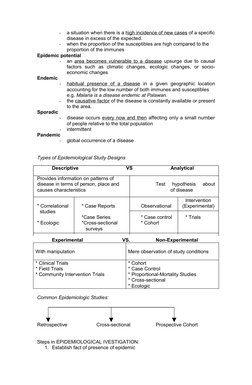 -
a situation when there is a high incidence of new cases of a specific 
disease in excess of the expected. 
-
when the propo