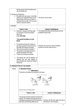 Hypothesis Testing Lesson Plan for Grade 11 | PDF | Hypothesis | Null ...