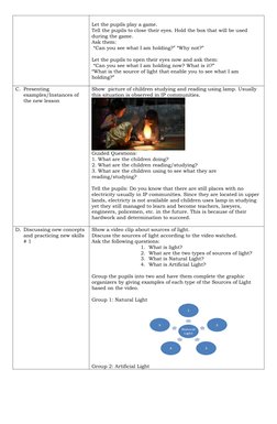 Grade 3 Science COT Lesson Plan | PDF | Learning | Curriculum