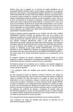 Señora  Juez,  con  lo  probado  en  el  proceso  se  puede  establecer  que  el
demandado BORIS VIAFARA, falto a la ética mé
