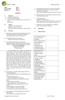 Mastery and Generalization in Lesson Plan | PDF | Lesson Plan | Learning