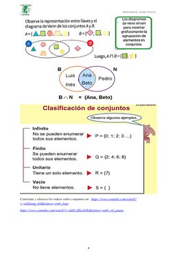Actividades de Conjuntos para Tercer Grado | PDF | Conjunto ...