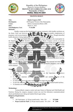 Capistrano Street, Barangay Makuguihon, Molave Zamboanga del Sur, 7023
rhumolave@yahoo.com
 Republic of the Philippines
Regio