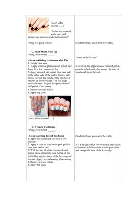 Basic Nail Design Lesson Plan | PDF | Lesson Plan | Teachers