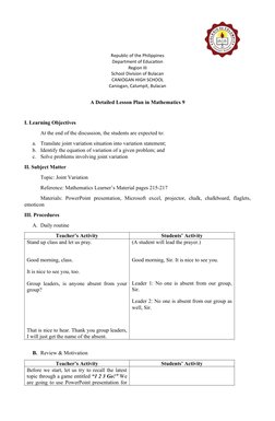 Republic of the Philippines