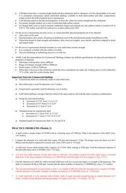 Shaft Design Principles and Formulas | PDF | Strength Of Materials ...