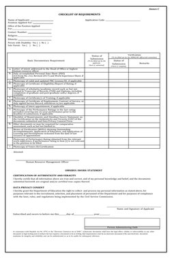DepEd Application Requirements Checklist | PDF | Authentication | Business