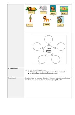 Grade 1 English Lesson Plan: Week 1 | PDF | English Language | Learning