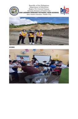Republic of the Philippines
Department of Education
Region VII, Central Visayas
Schools Division of Toledo City
DON ANDRES SO