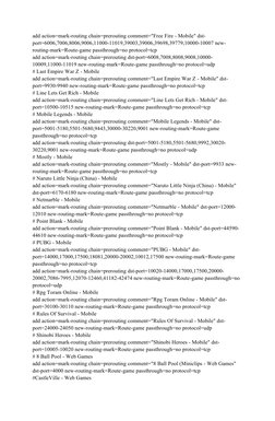 add action=mark-routing chain=prerouting comment="Free Fire - Mobile" dst-
port=6006,7006,8006,9006,11000-11019,39003,39006,3