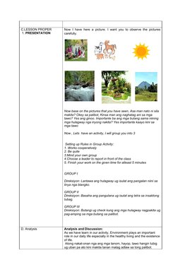 Grade 3 Science Lesson Plan Q4 Week 1 | PDF | Lesson Plan | Cognition