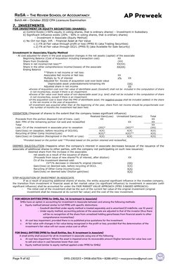 AP Preweek  
ReSA – THE REVIEW SCHOOL OF ACCOUNTANCY 
Batch 44 – October 2022 CPA Licensure Examination  
 
 
 
 
 
 
Page 9
