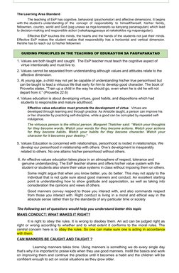 Understanding GMRC in Values Education | PDF | Etiquette | Virtue