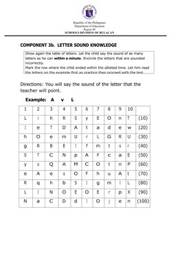 Grade 3 Reading Assessment Toolkit | PDF | Written Communication | Writing