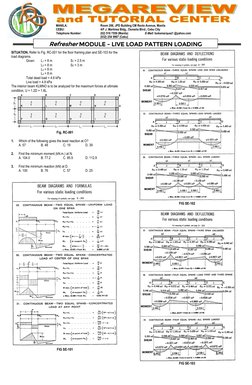 Live Load Pattern Loading Analysis | PDF | Bending | Solid Mechanics