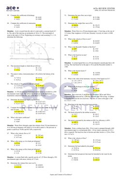 CE Module 21 - Fluid Flow in Pipes (Answer Key) | PDF | Fluid Dynamics ...