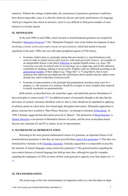 sentences. Without this change in philosophy, the construction of generative grammars would have 
been almost impossible, sin