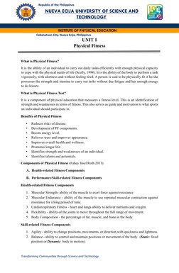 Republic of the Philippines  
 NUEVA ECIJA UNIVERSITY OF SCIENCE AND 
TECHNOLOGY  
Cabanatuan City, Nueva Ecija, Philippines