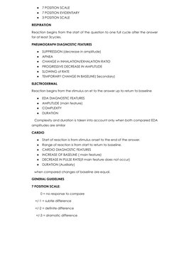 Polygraph Chart Scoring Techniques | PDF | Polygraph | Data Analysis